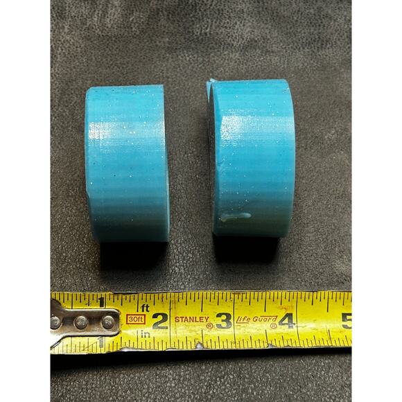 Silicone Vent Clip Mold Set | 1” Gauge Star Design | Custom Freshie Supplies - Picture 3 of 5